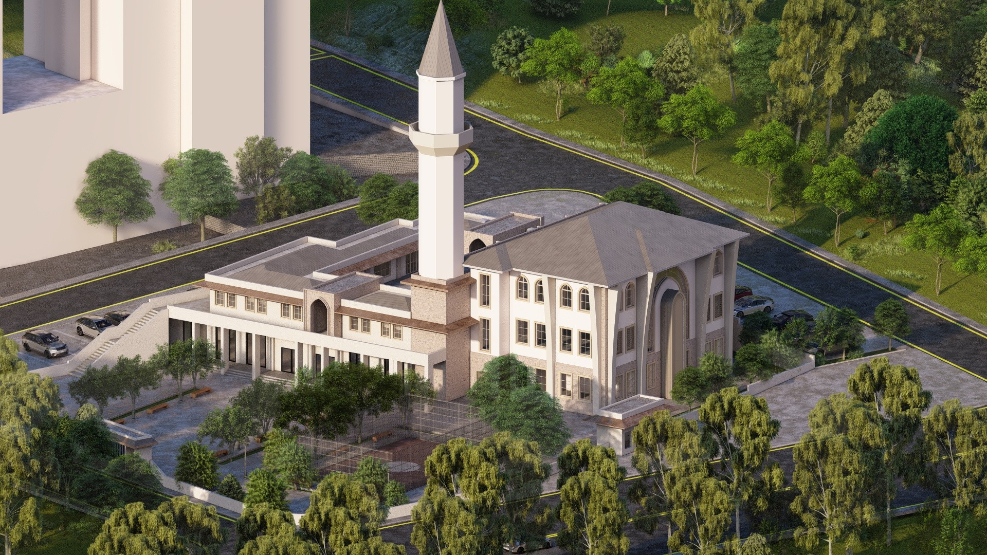Kadim Camii ve Külliyesi genel görünümü